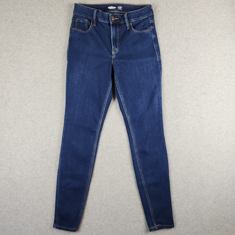 Old Navy Sculpt Super Skinny High Rise‎ Jeans Rockstar Women's Size 2 Blue